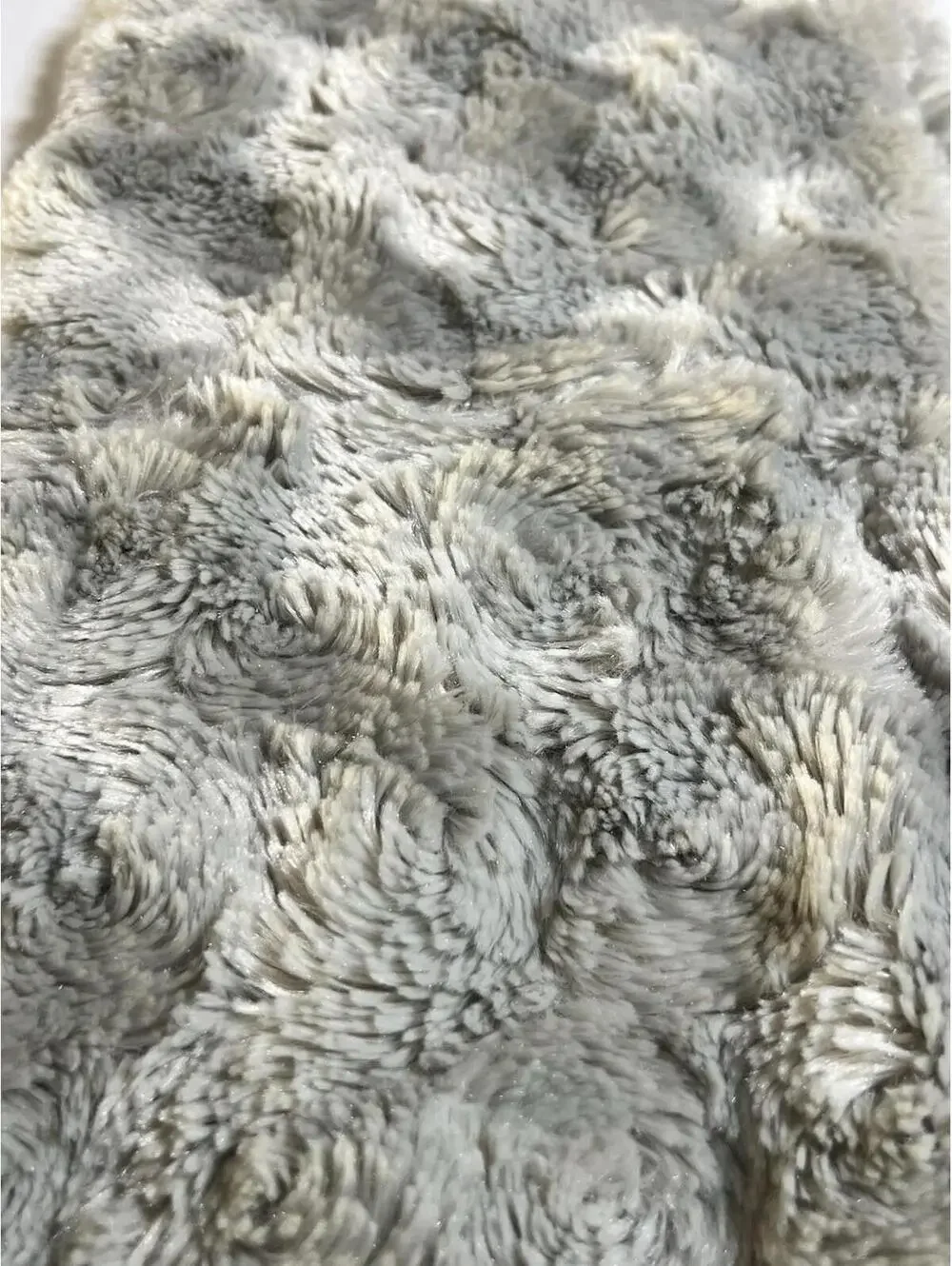 Calvin‎ Klein Gray Plush Scarf + Leopard Faux Fur Scarf Bundle Winter